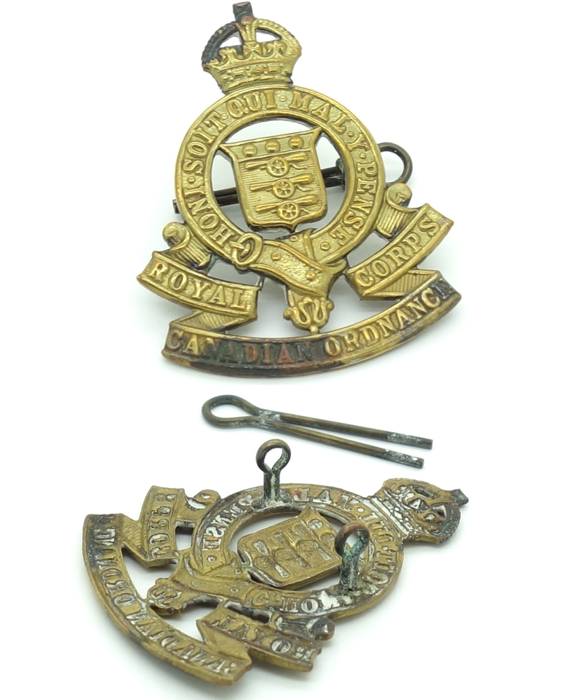 Canada - Royal Canadian Ordnance Corps Cap Badge