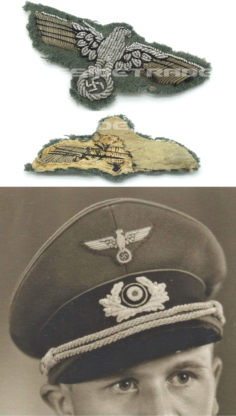 Dutch-Made - Army Officers Visor Cap Eagle