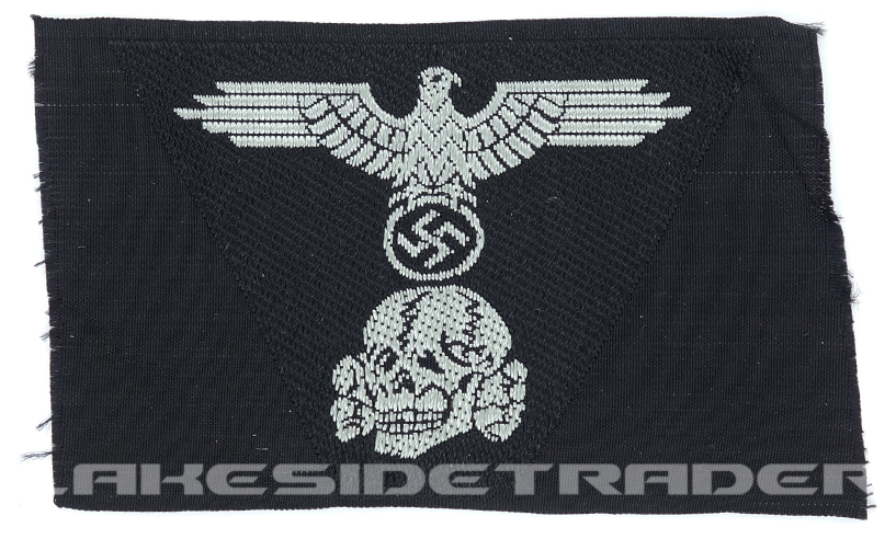 SS Panzer EM/NCO M43 Trapezoid Cap Insignia