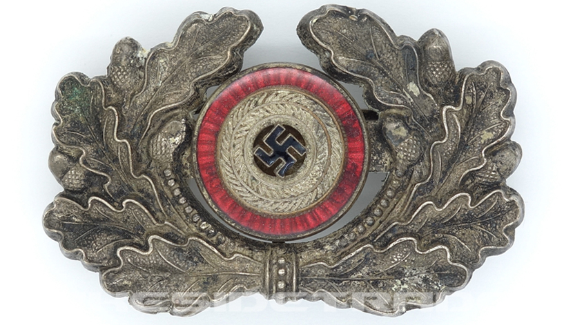 Rare - NSDAP/Army Wreath and Cockade by RZM M1/52