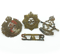 Canadian WWII Cap Badges