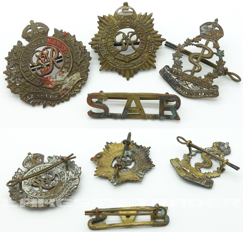 Canadian WWII Cap Badges