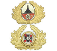 1. & 2. Form - DRKB Veterans Visor Cap Insignia