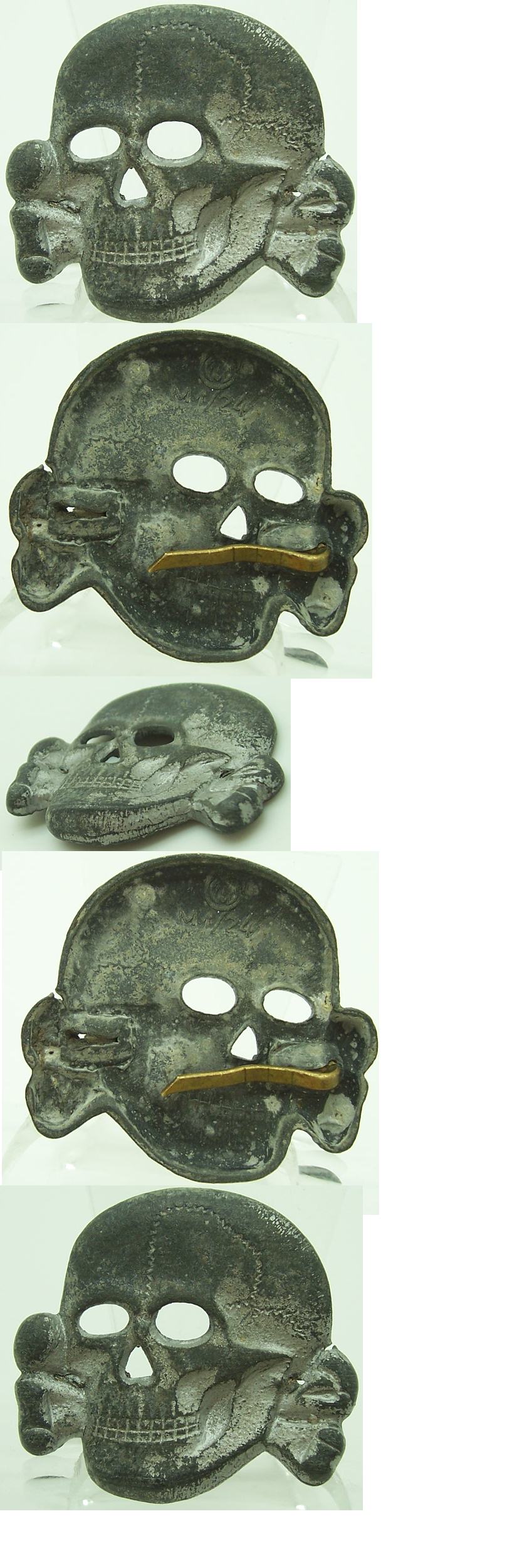 SS Visor Cap Skull by RZM M1/24