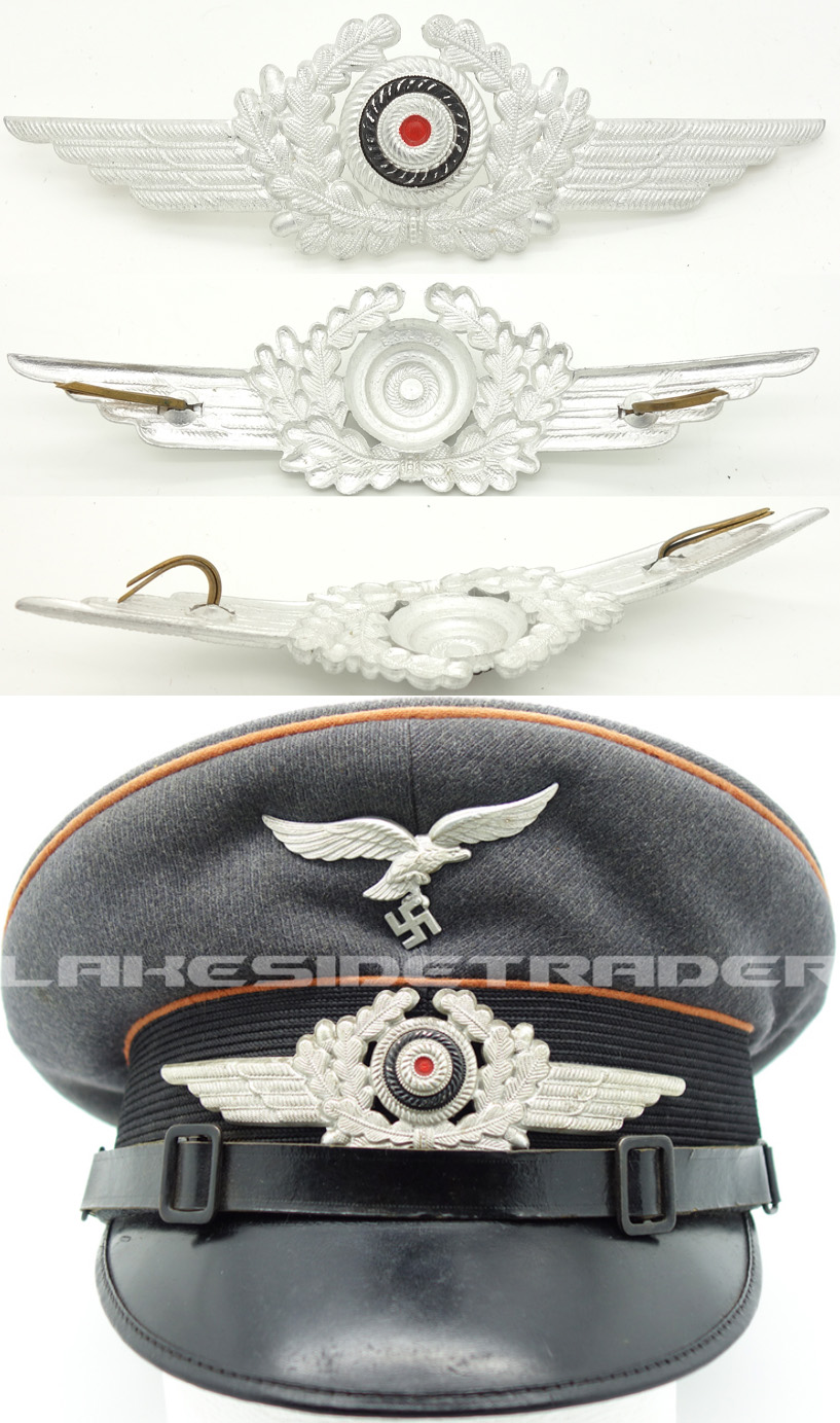 Luftwaffe EM/NCO Visor Wreath and Cockade