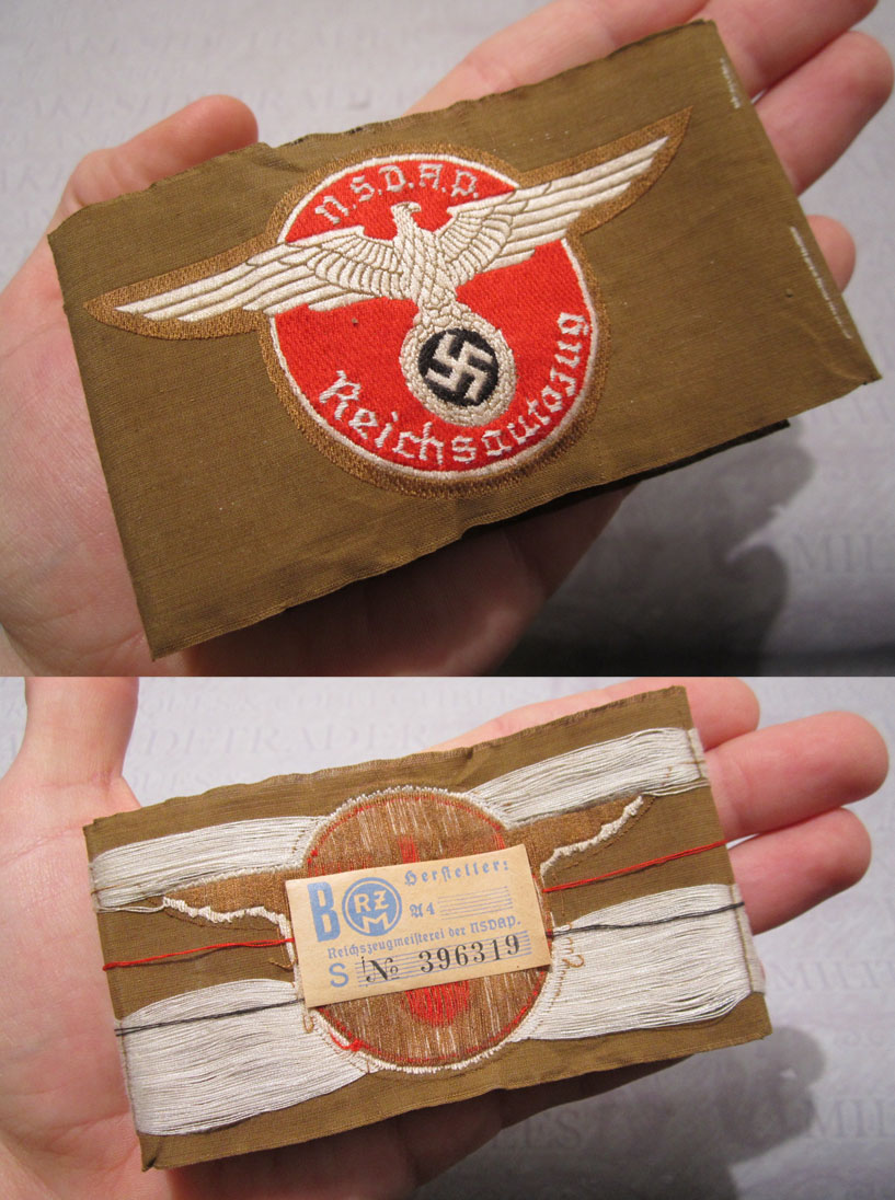 Rare Unissued NSDAP Reichsautozug Cap Eagle