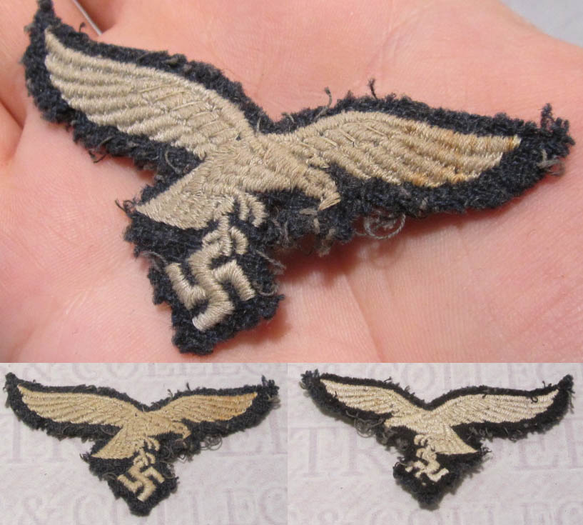 Cap Removed Luftwaffe EM/NCO Cap Eagle