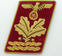 NSDAP Reich level Hauptbefehlsleiter Collar Tab