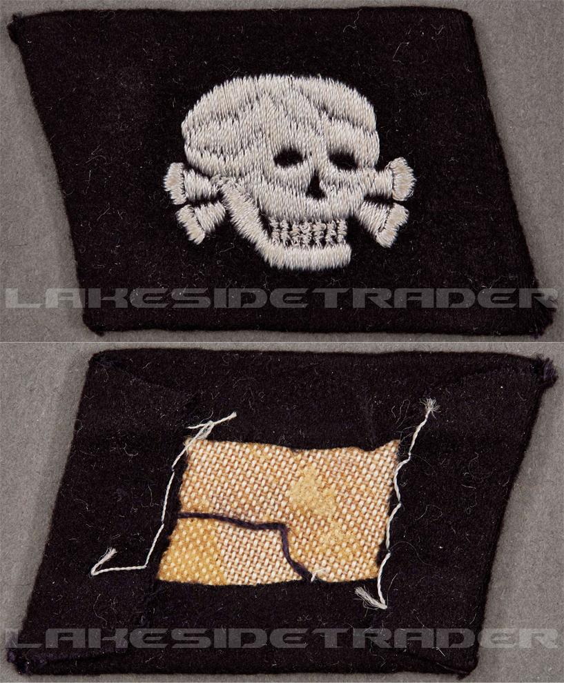 3rd SS Panzer Division Totenkopf Collar Tab