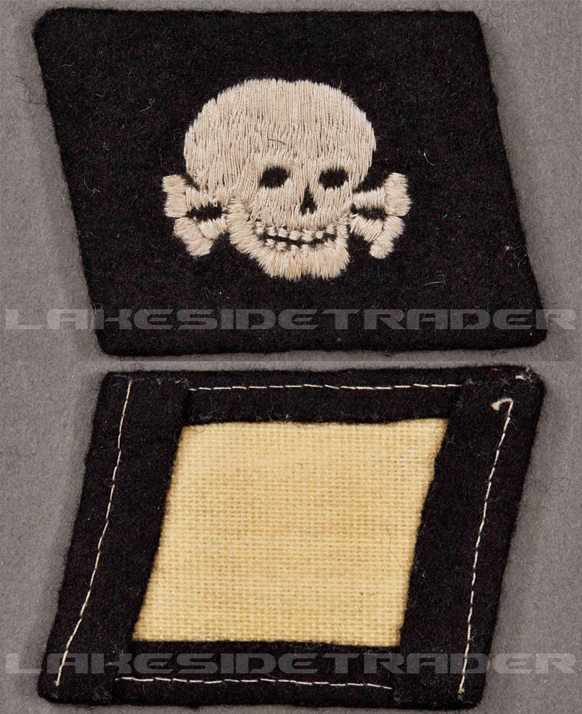 3rd SS Panzer Division Totenkopf Collar Tab