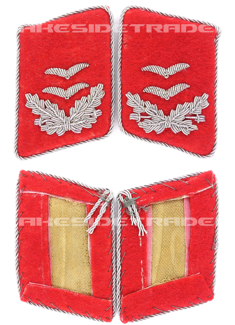 Luftwaffe Flak Artillery Oberleutnant's Collar Tabs