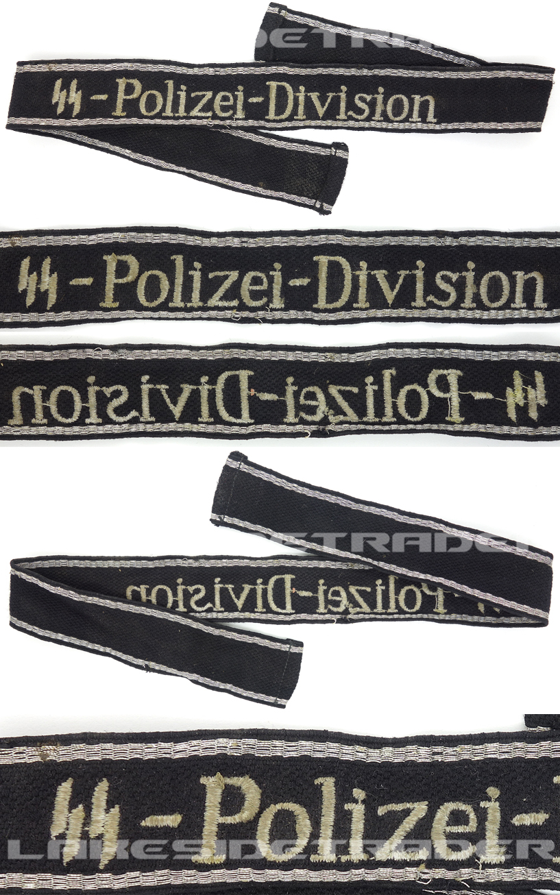 “SS-Pollizei-Division” Cuff-Title