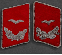 Luftwaffe Flak Leutnant's Tabs