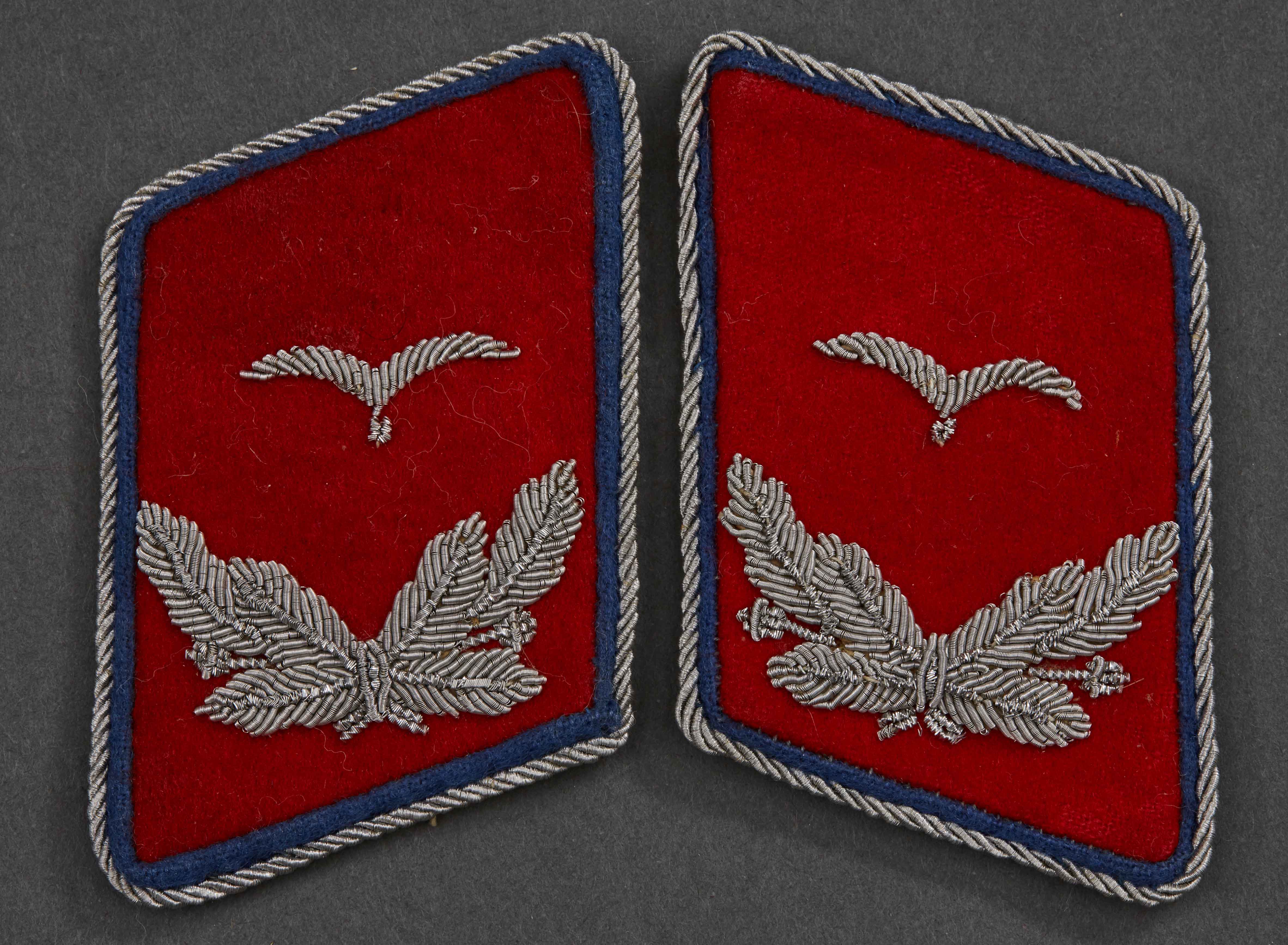 Luftwaffe Reserve Flak Oberleutnant's Tabs