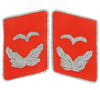 Luftwaffe Flak Artillery Leutnant’s Collar Tabs
