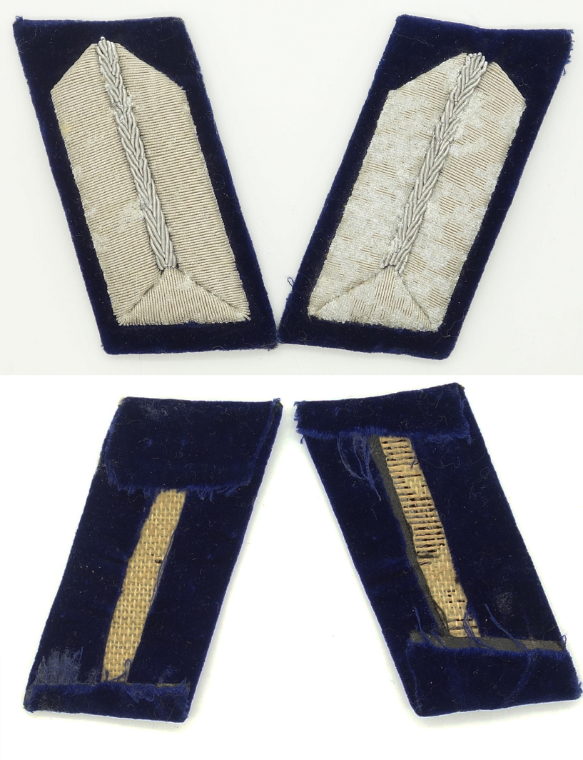 RAD OberstFeldmeister - Unterfeldmeister Collar Tabs