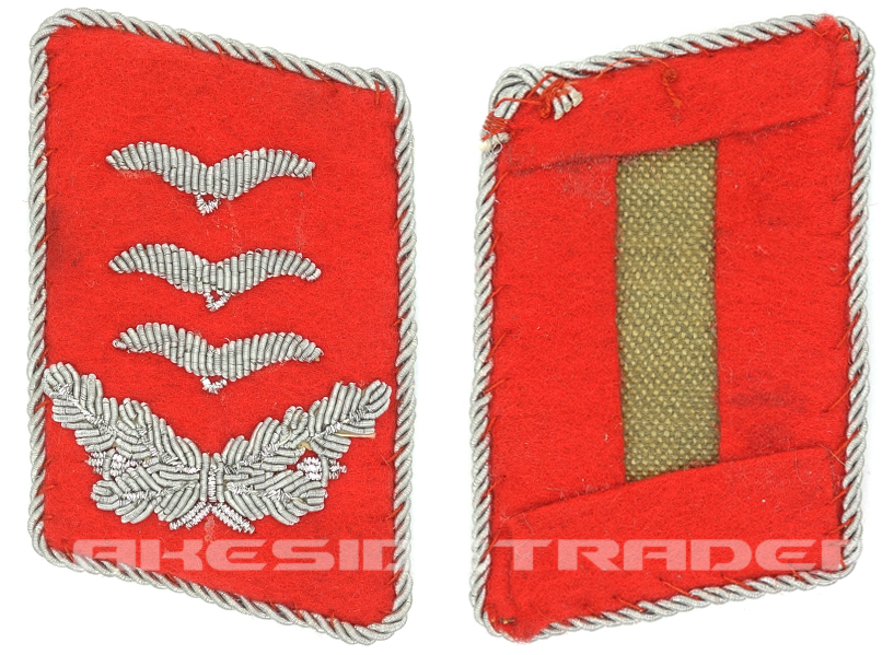 Luftwaffe Haupmann Flak Collar Tab