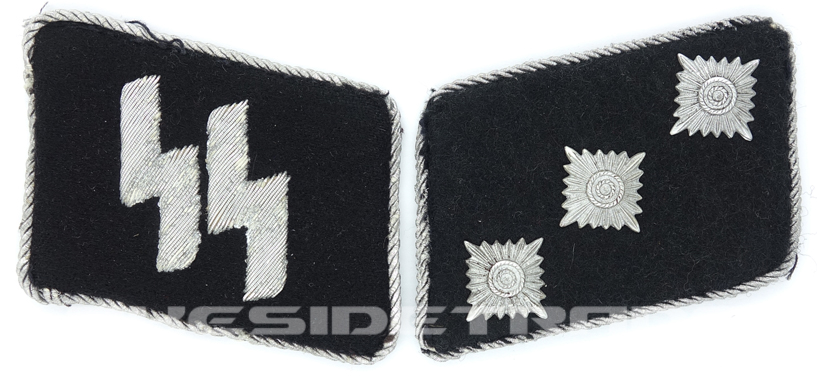 Tagged - SS-Untersturmführer Collar Tabs