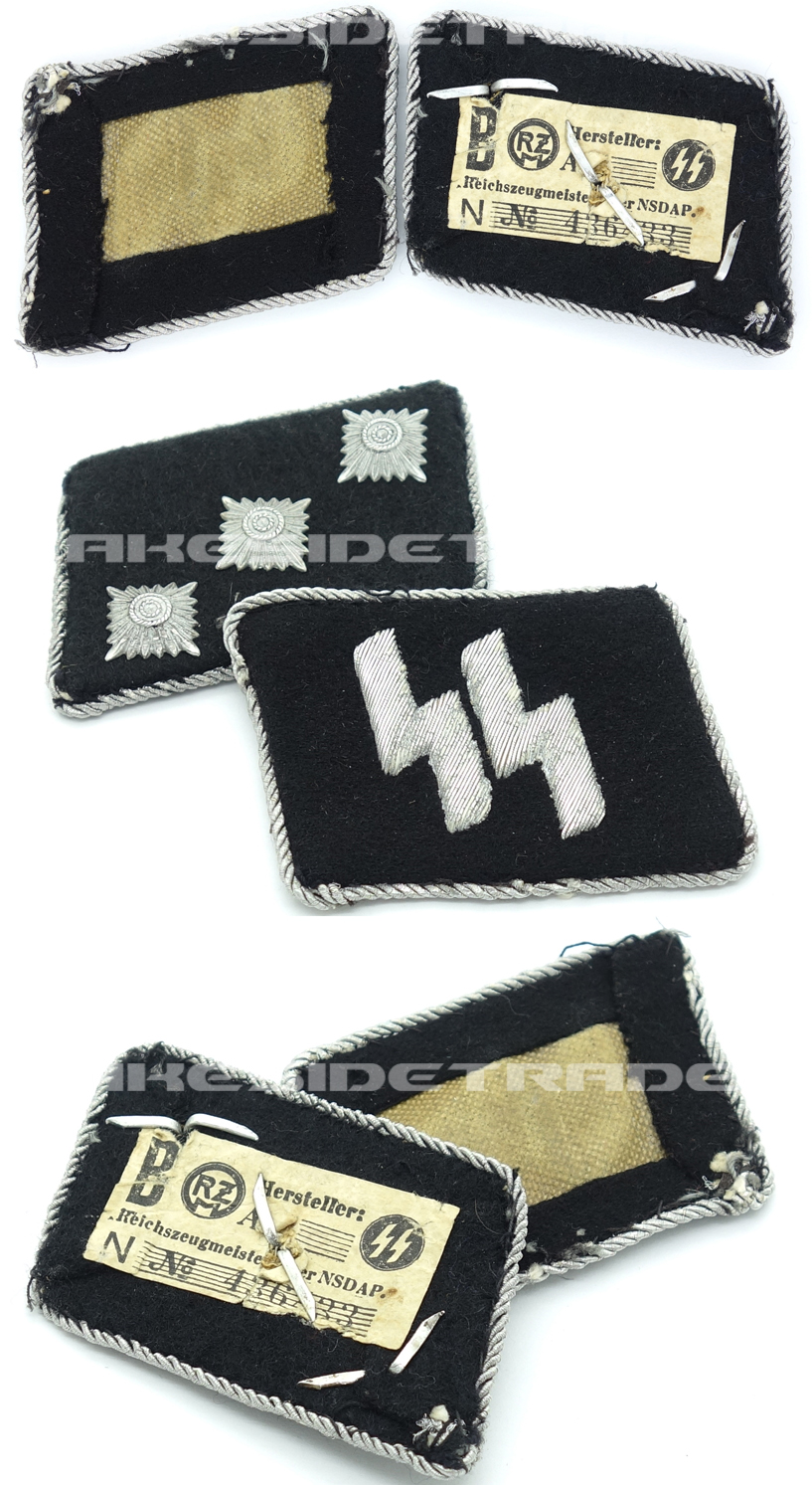 Tagged - SS-Untersturmführer Collar Tabs