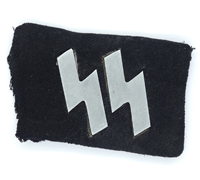 Latvian SS Volunteer Runic Collar Tab