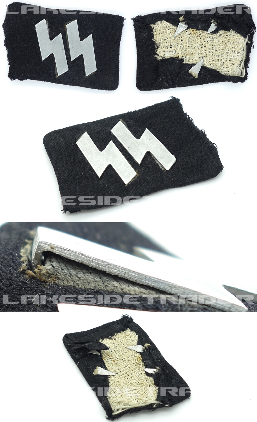 Latvian SS Volunteer Runic Collar Tab