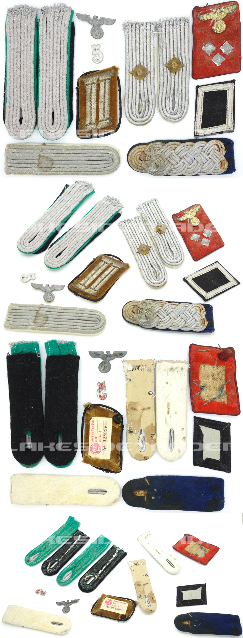 Misc. Collar Tabs and Shoulder Boards