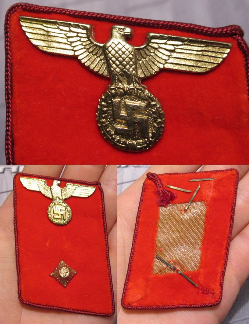 NSDAP Gauleitung Level Collar Tab
