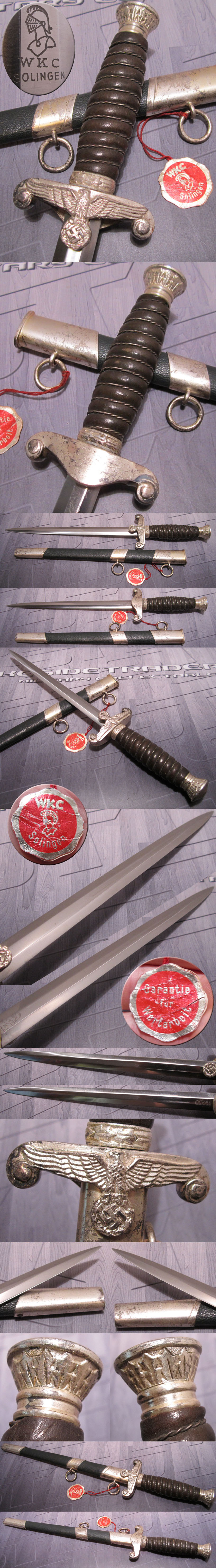 Tagged WKC Land Customs Dagger