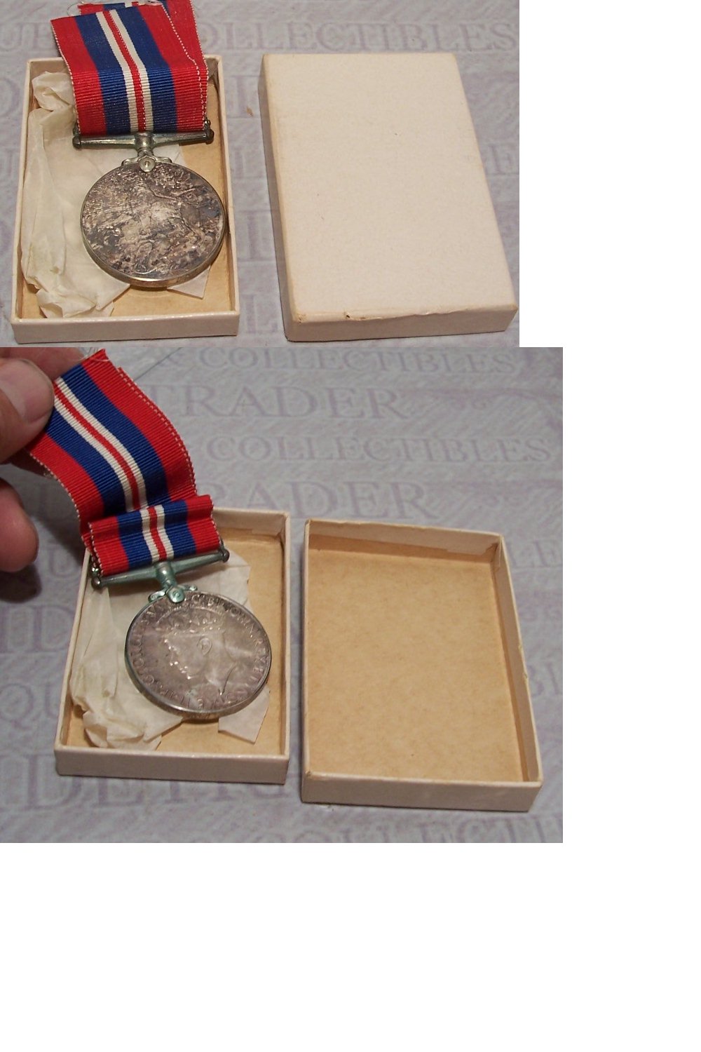 1939-1945 War Medal in issue case
