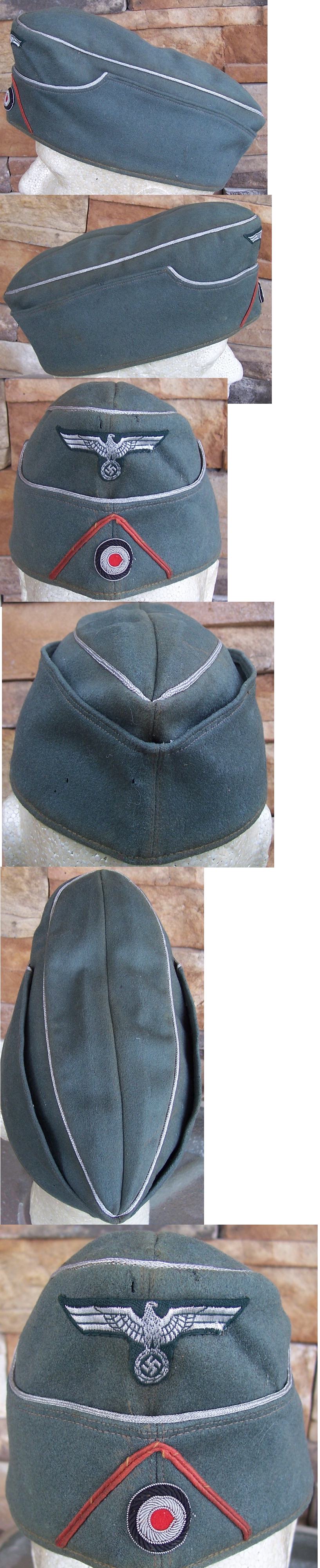 Army Artillery M38 Officers Overseas Cap