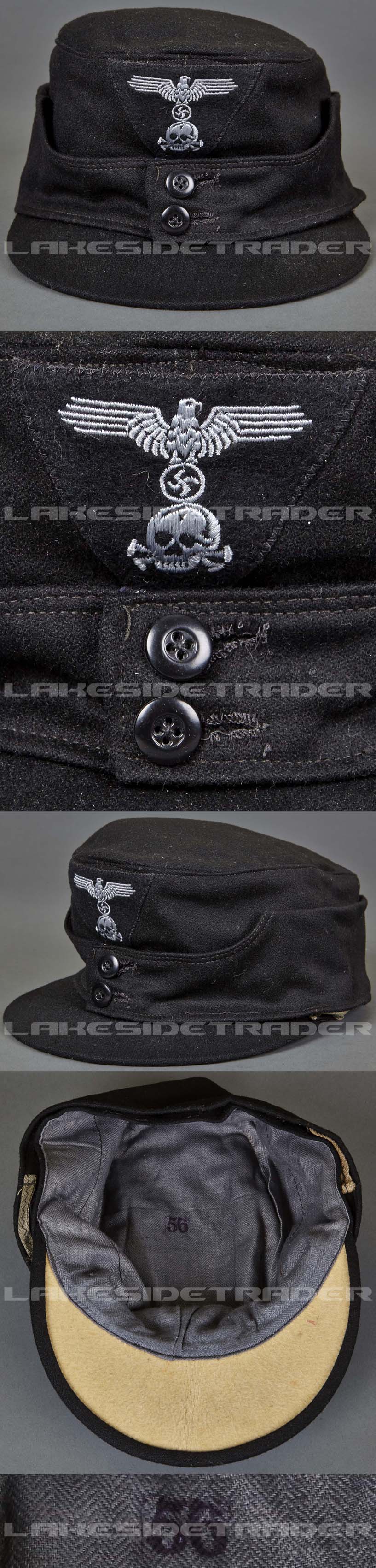 Field Cap M43 for Waffen-SS Panzer Troops