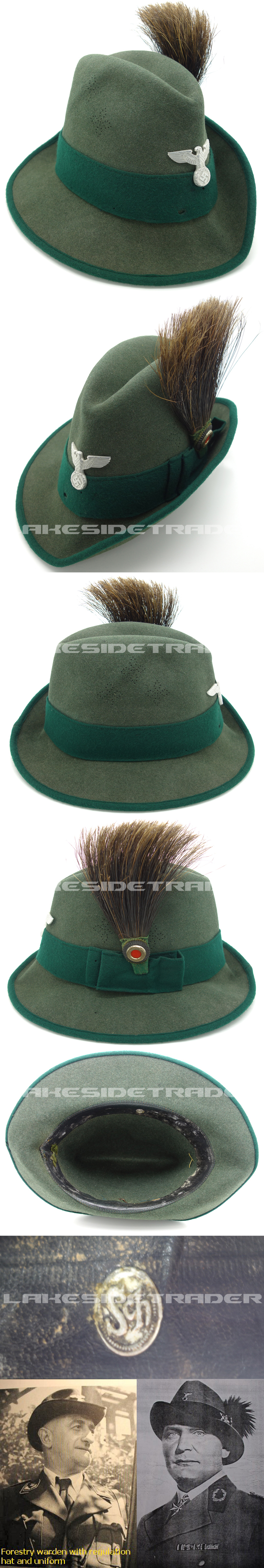 Forestry Service Officials Hat