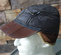 U.S. Army Air Corps Leather Crewman's Cap