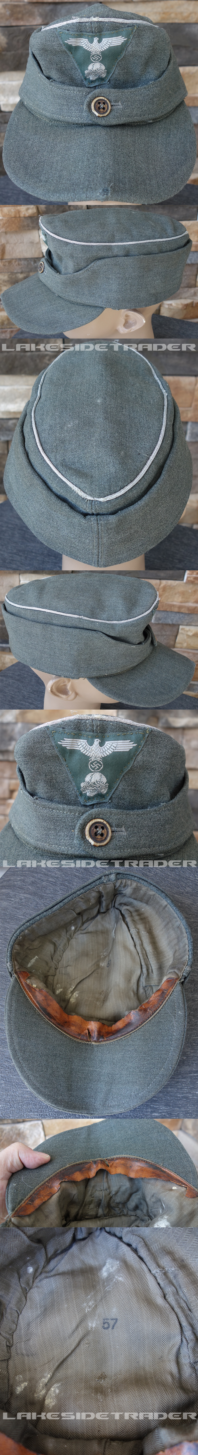 SS M43 Waffen SS Officer Field Cap