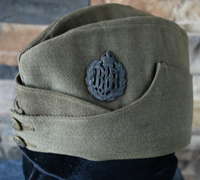 RFC WW1 Officers Khaki Side Cap