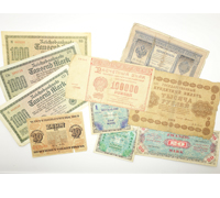 Group of War Time Currency
