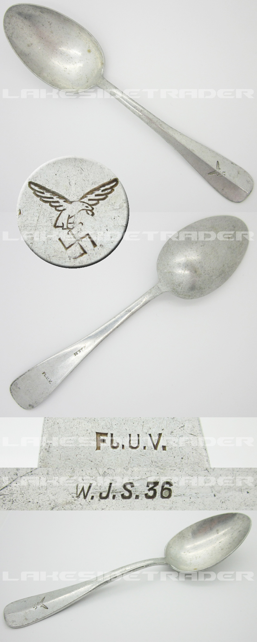 Luftwaffe Mess Hall Spoon by W.J.S. 1936