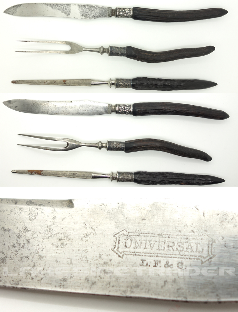 3 Piece Carving Set by Universal LF&C