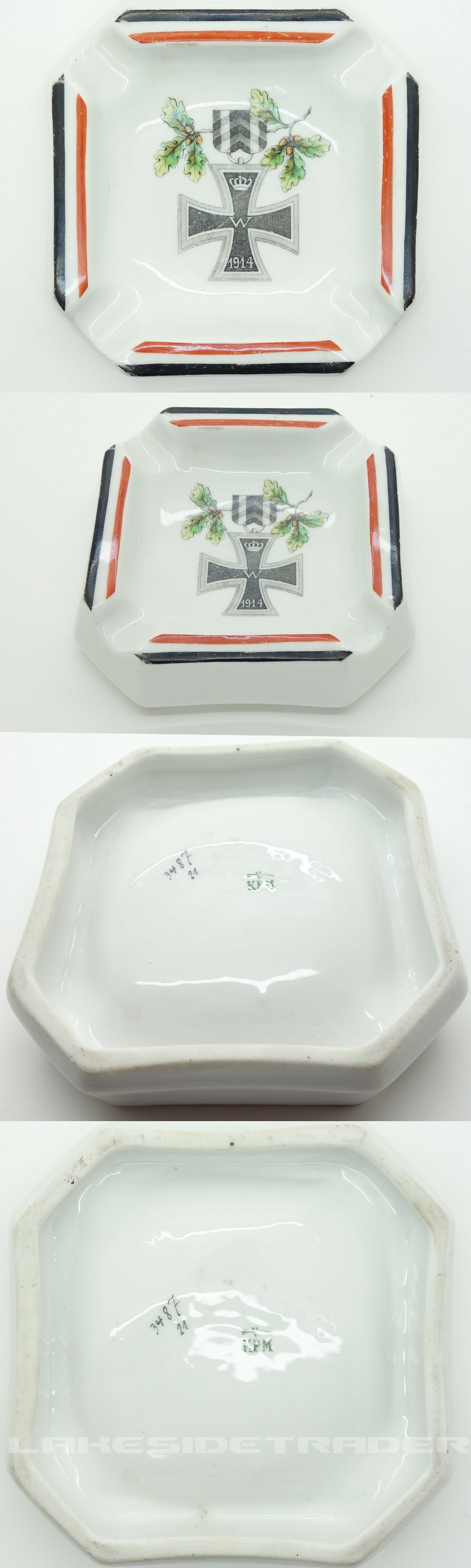 Imperial Patriotic Ashtray