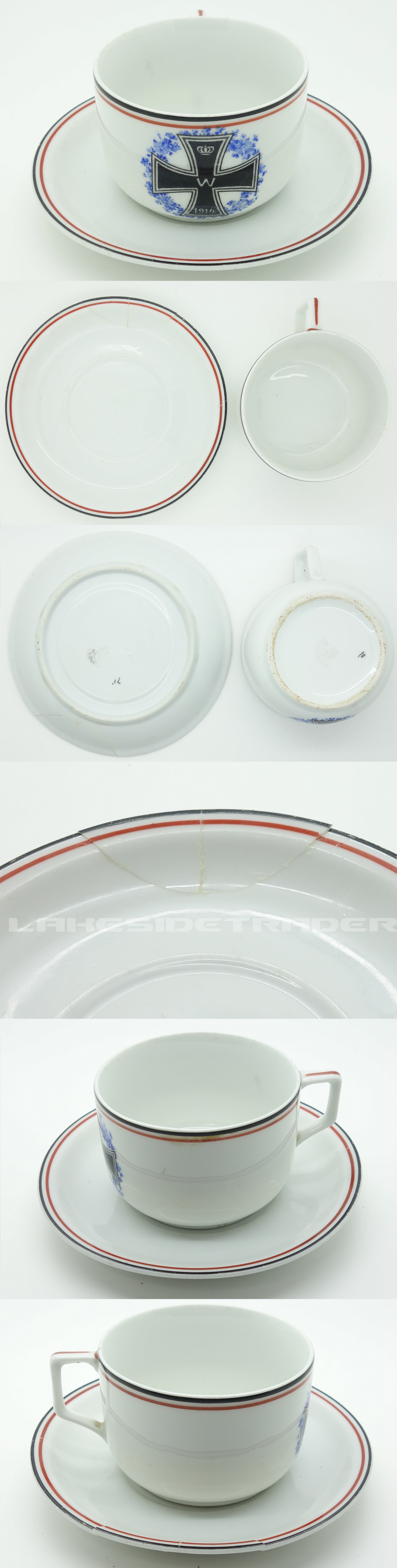 Imperial Patriotic Tea Cup and Saucer