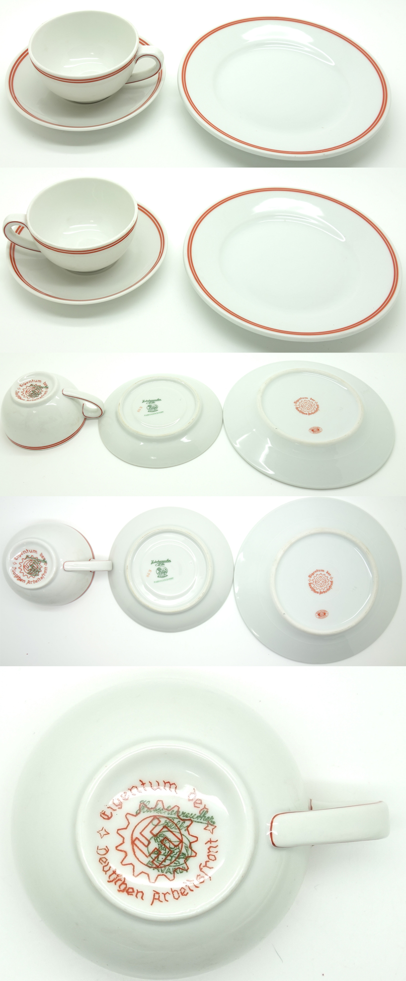 DAF Cup & Saucer & Small Plate