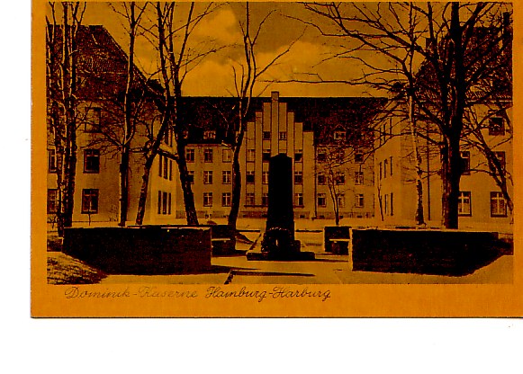 Dominik Barracks Hamburg Harburg, Postcard