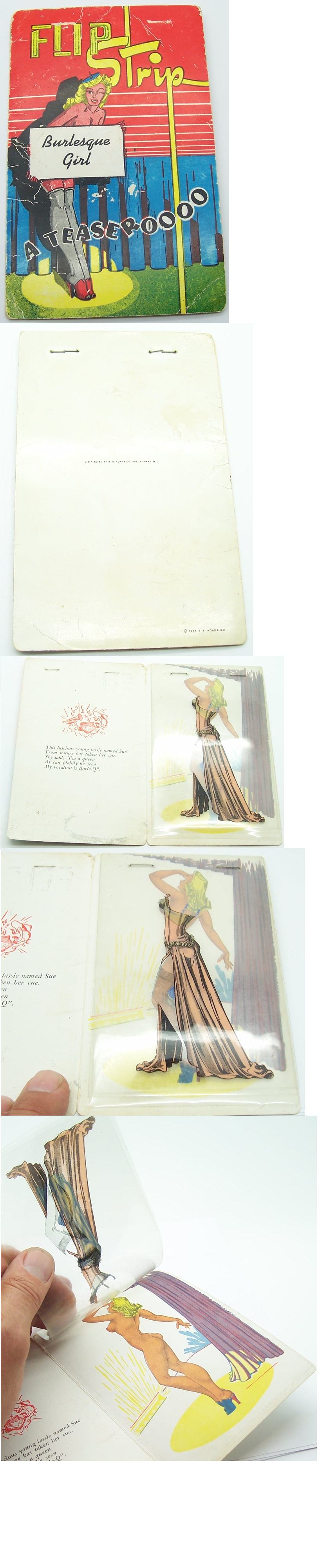 Soldier's Naughty Burlesque striptease book