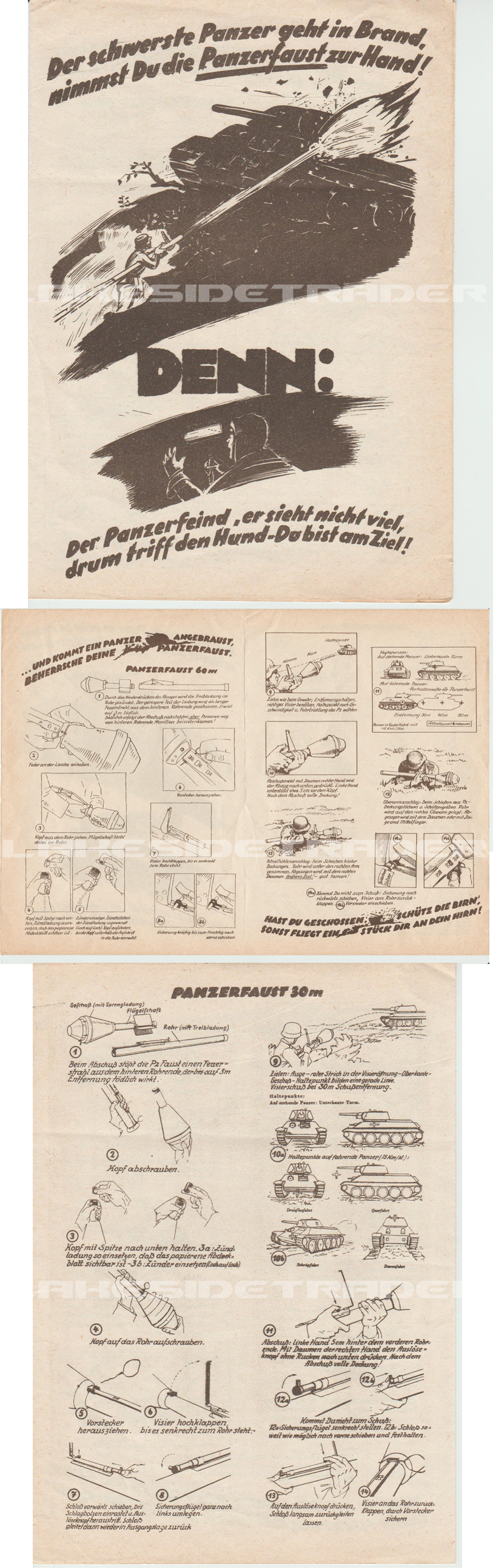Panzerfaust Instruction and Operation Manual