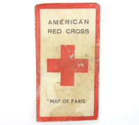 American Red Cross Map of Paris