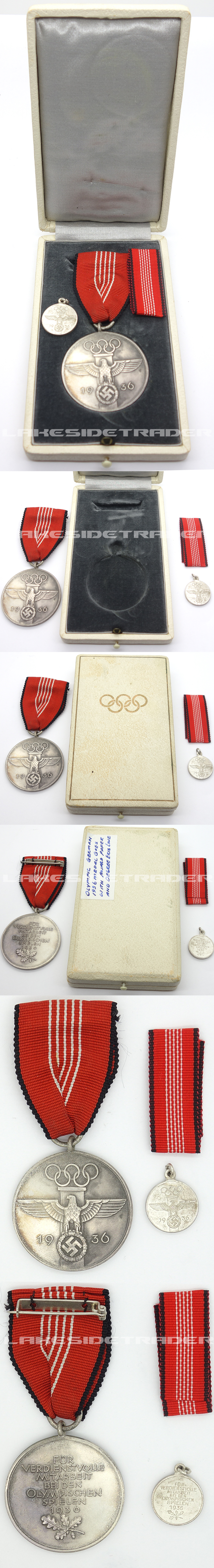 Olympic Medals and Document group