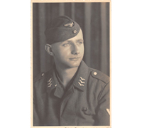 Luftwaffe Feldwebel Flieger EM Portrait Postcard