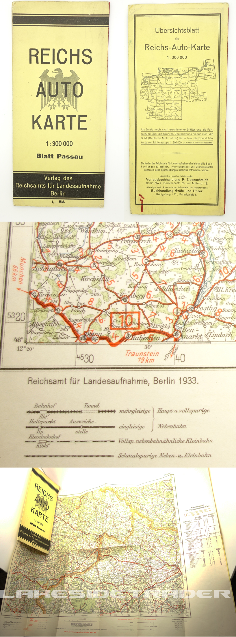 Reichs Auto Karte