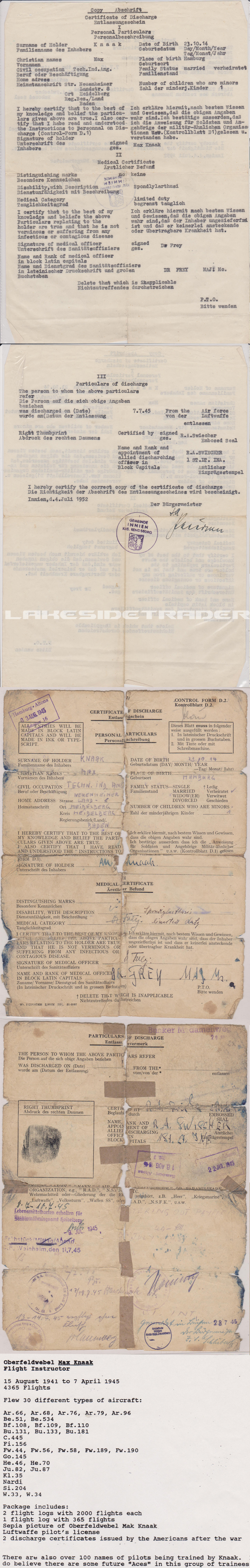 Luftwaffe Flight instructors Document group