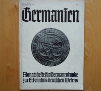 Germanien, August 1938, Issue 8